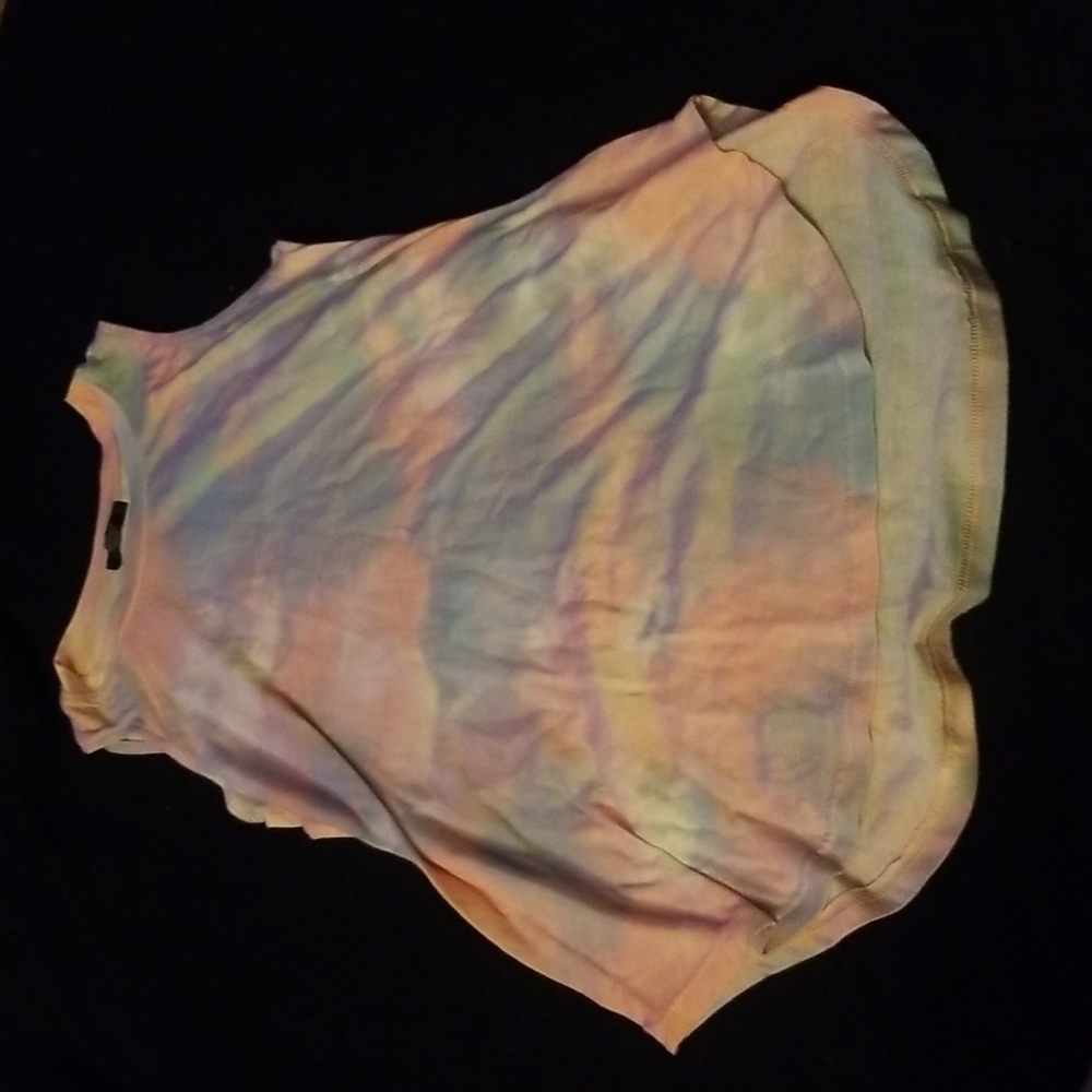 Womens tie dye tank top